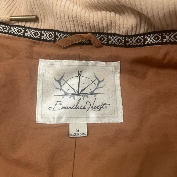 Warm Tan Sherpa Jacket - Picture 3 of 4